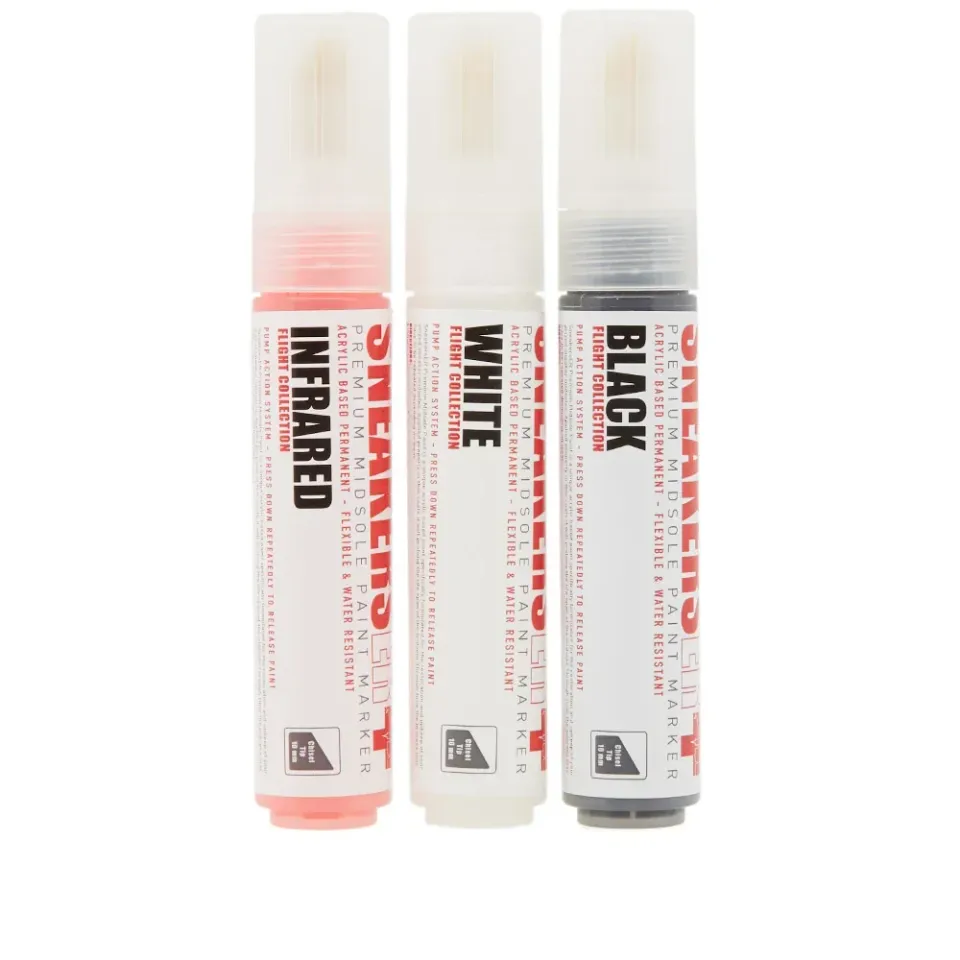 Midsole Paint Pen - 10mm Chisel Tip 'Flight Collection' - 3 Pack