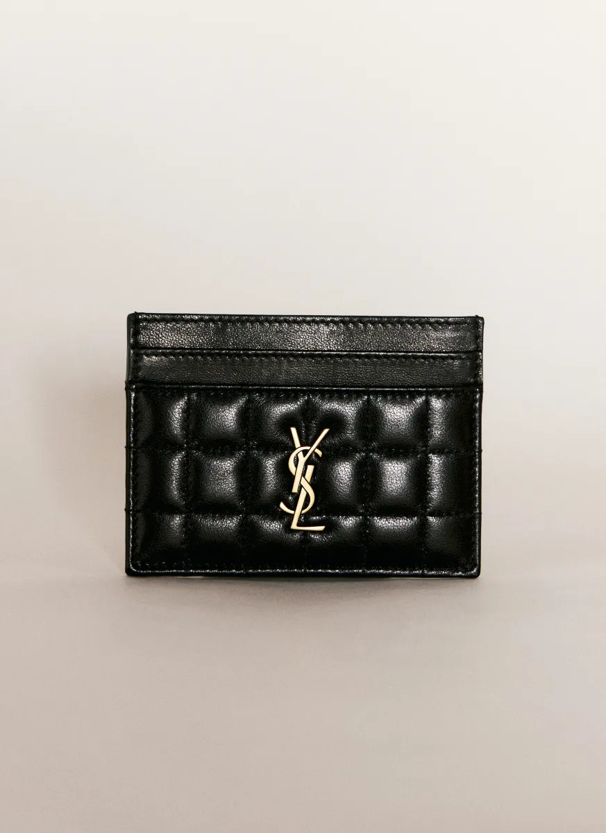 Cassandre Matelassé Carré Cardholder