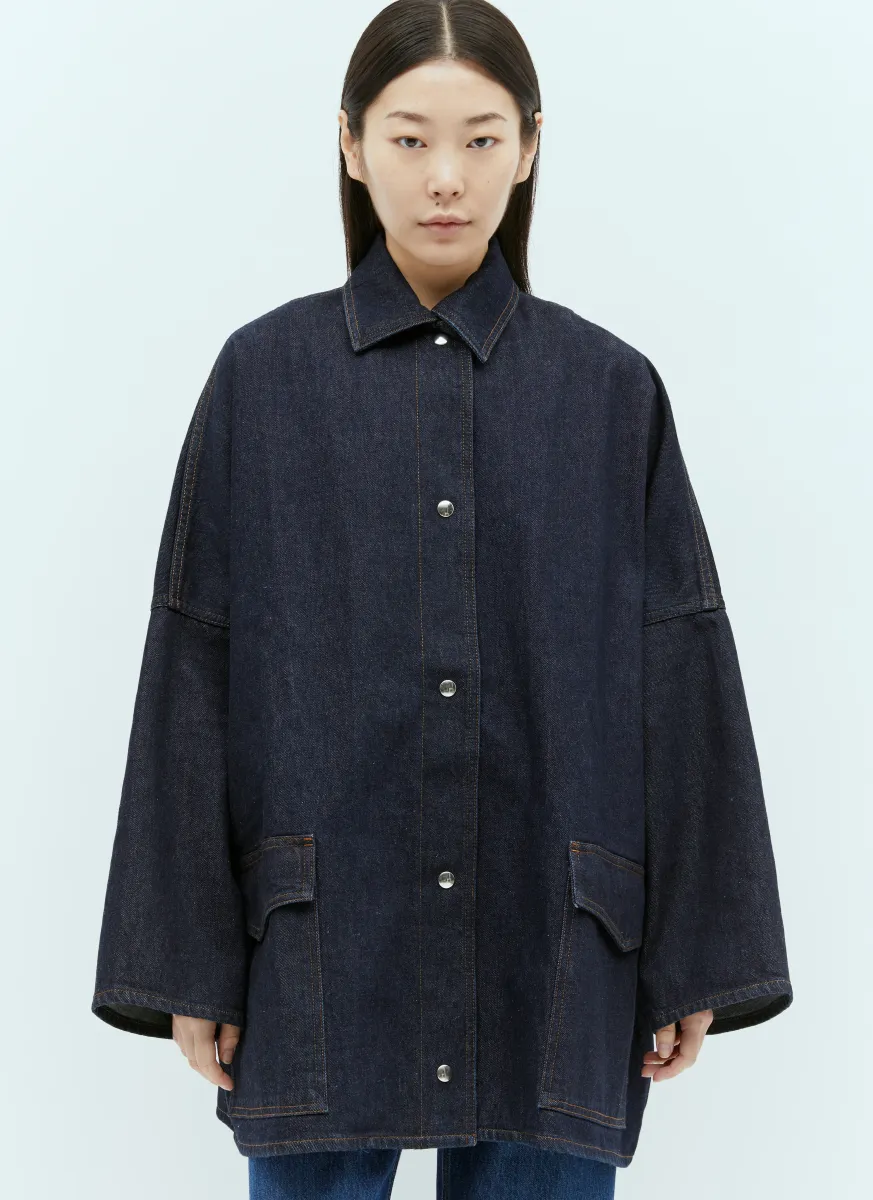 Denim Overshirt Jacket