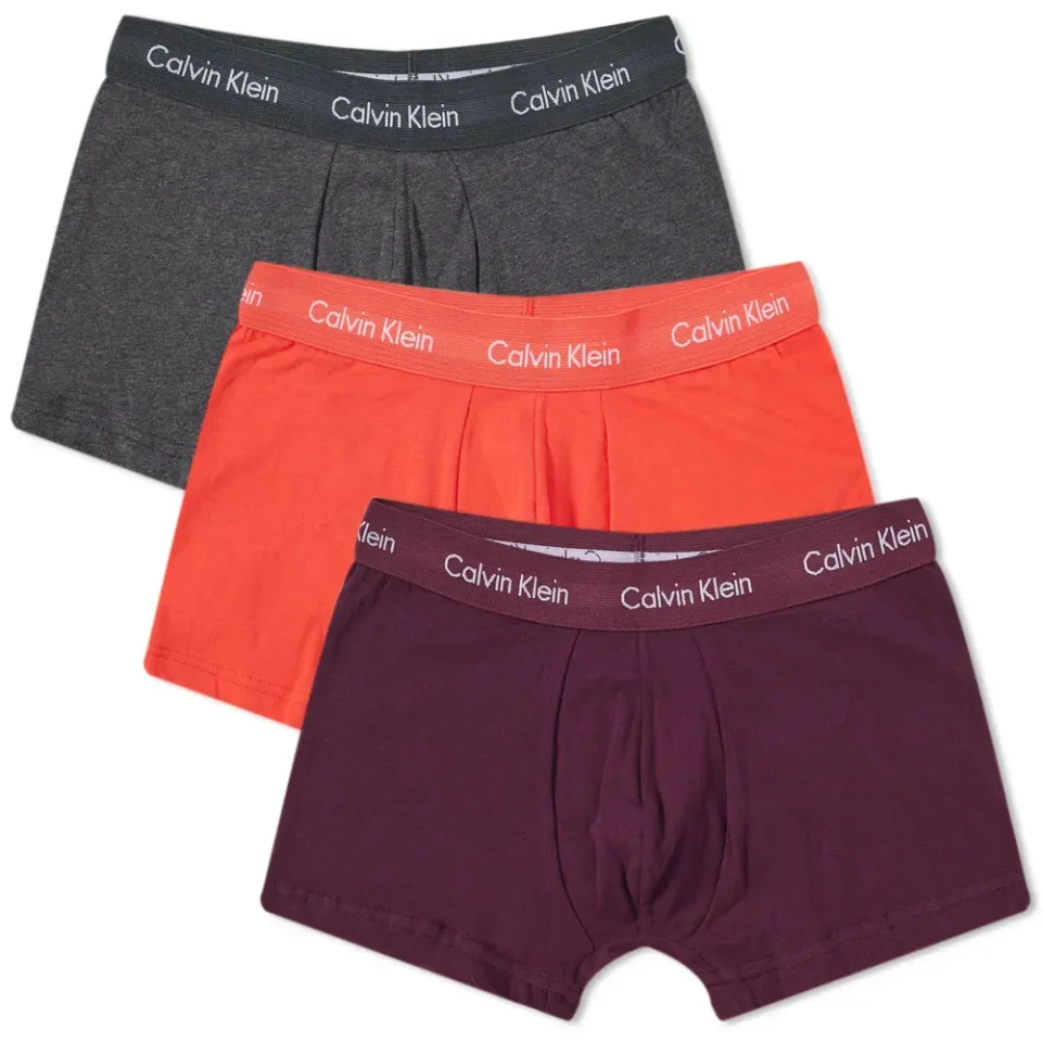 CK Underwear Low Rise Trunk - 3 Pack