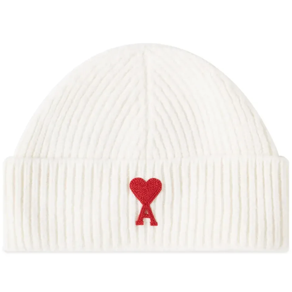 AMI A Heart Logo Beanie