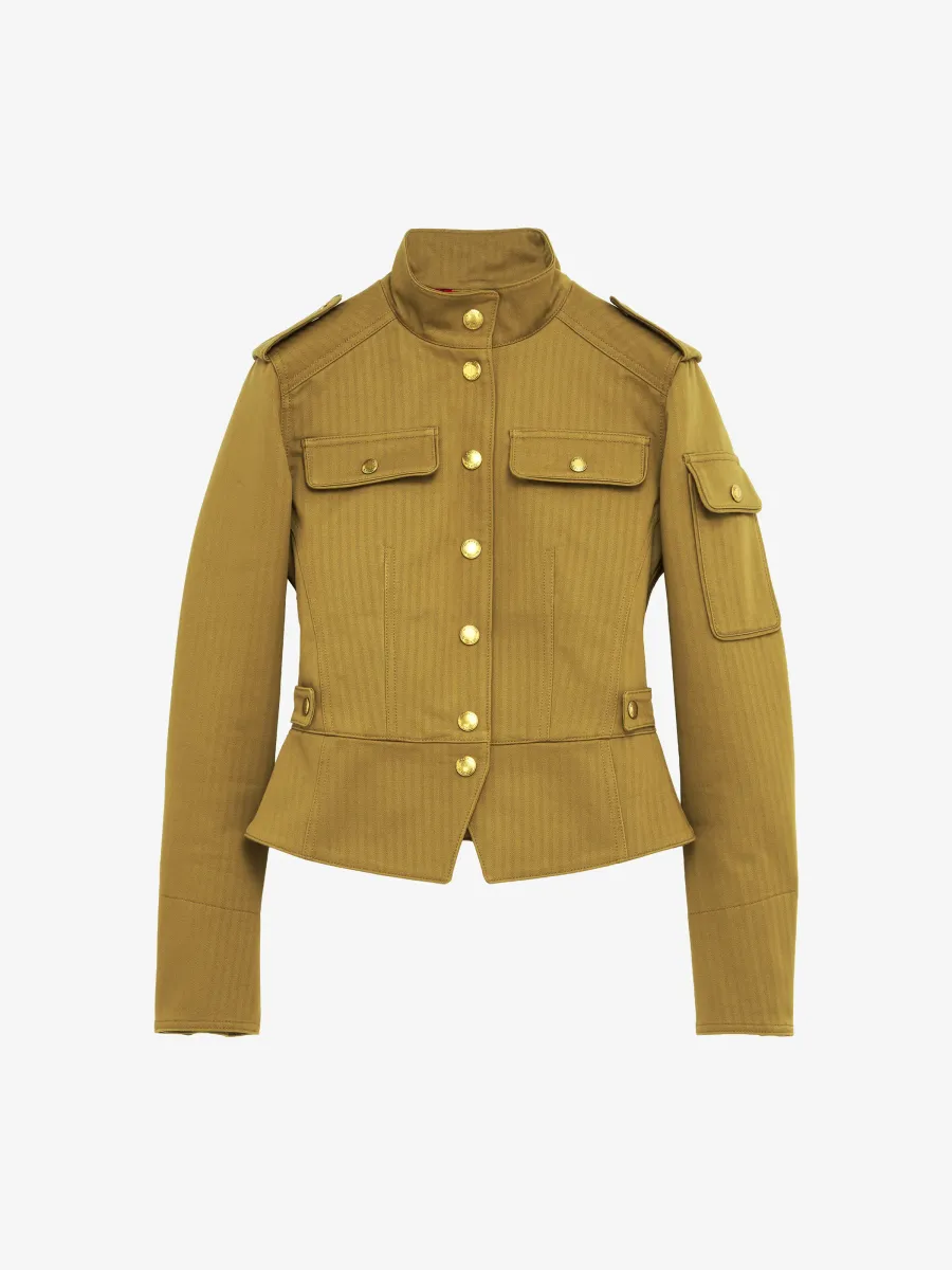 Utility Peplum Jacket