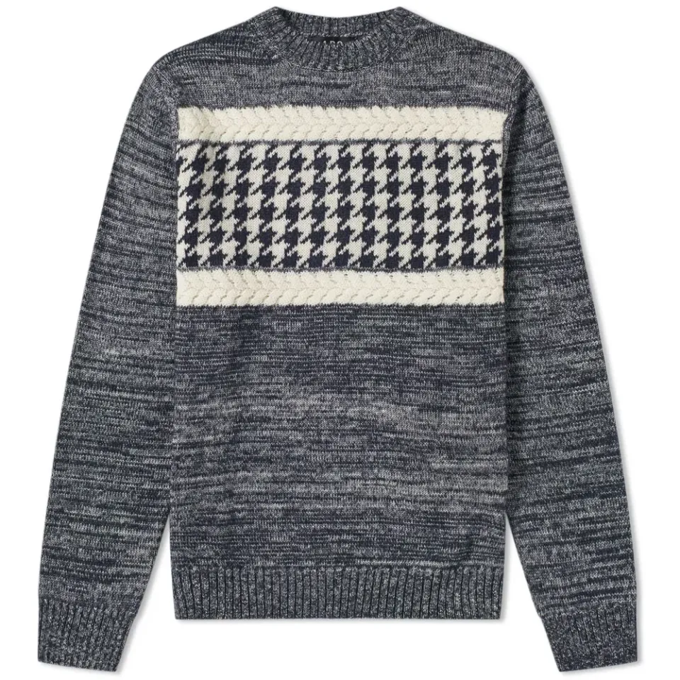 A.P.C. Shape Textured Crew Knit