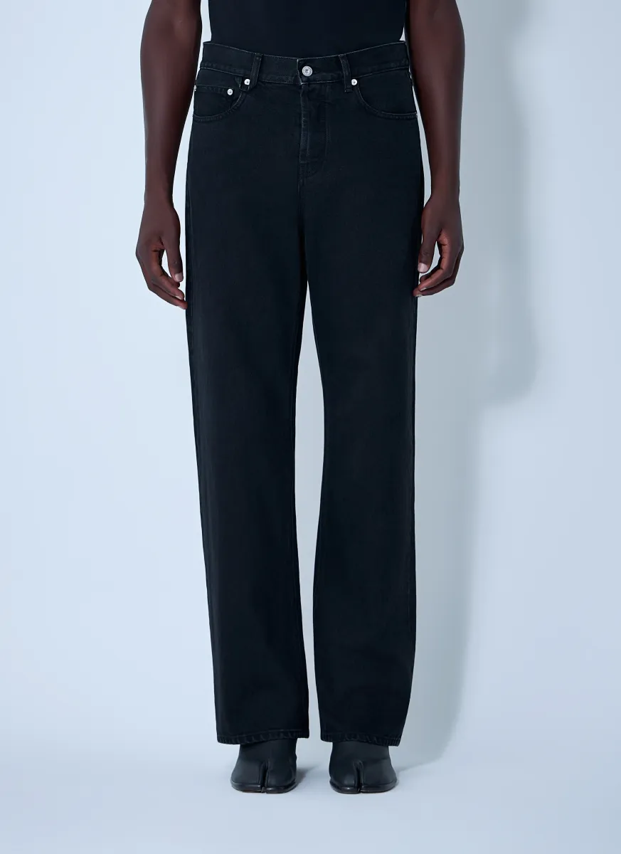 Le De-Nimes Droit Jeans