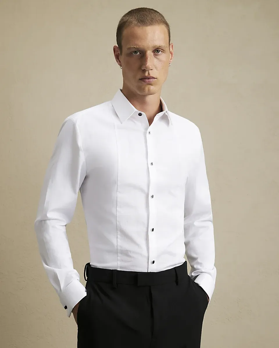 Slim Fit Stretch Dress Shirt