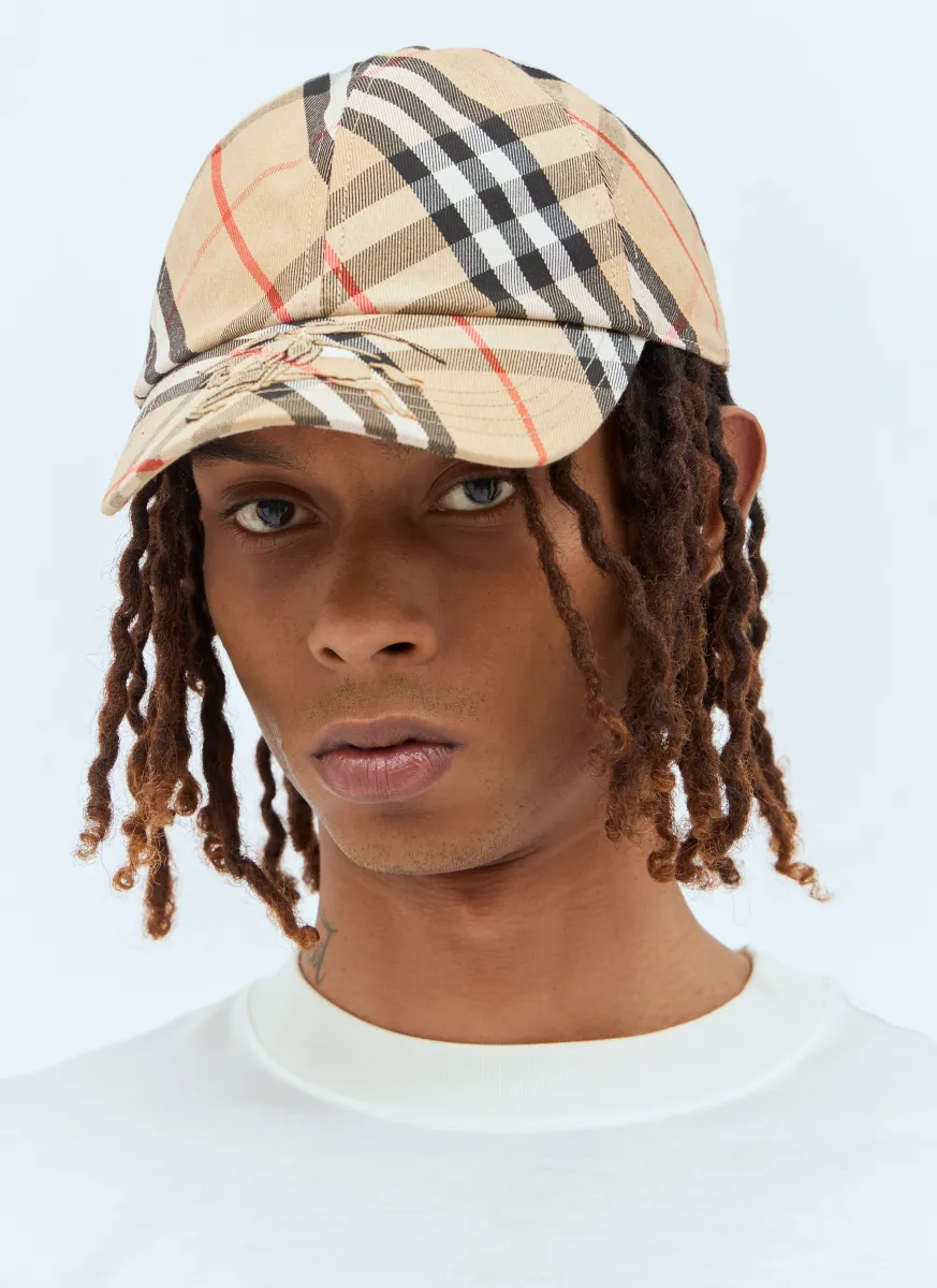 Check Baseball Cap