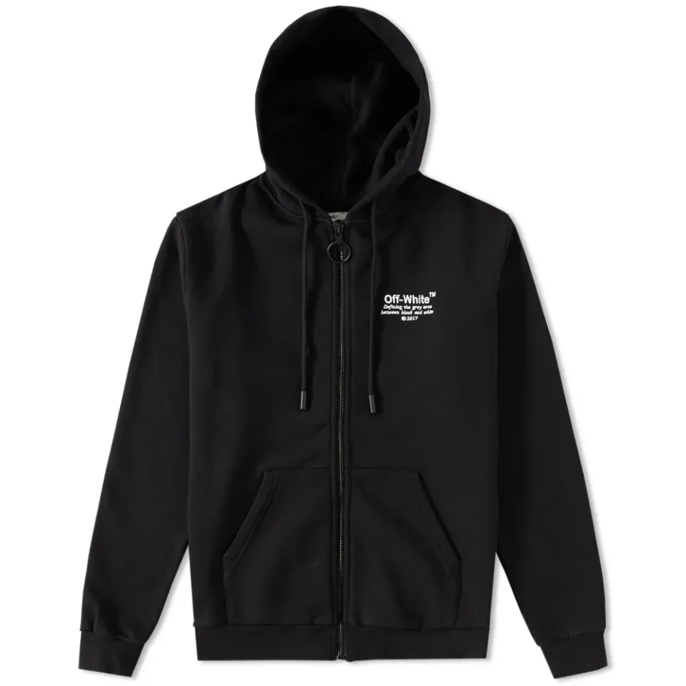 Off Zip Hoody
