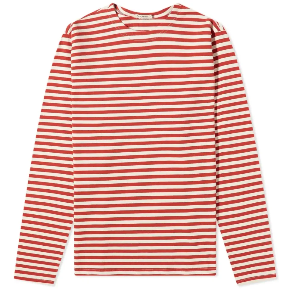 Nudie Charles Breton Stripe Tee