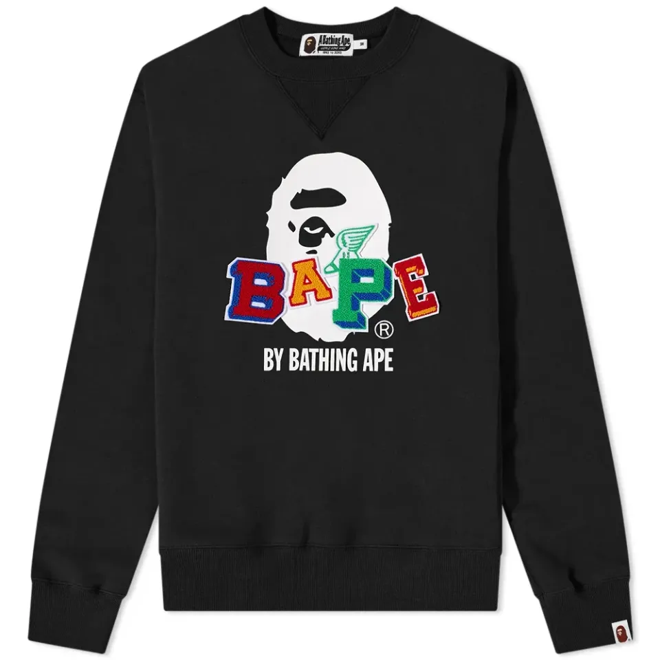 Bape Patch Crew Sweat