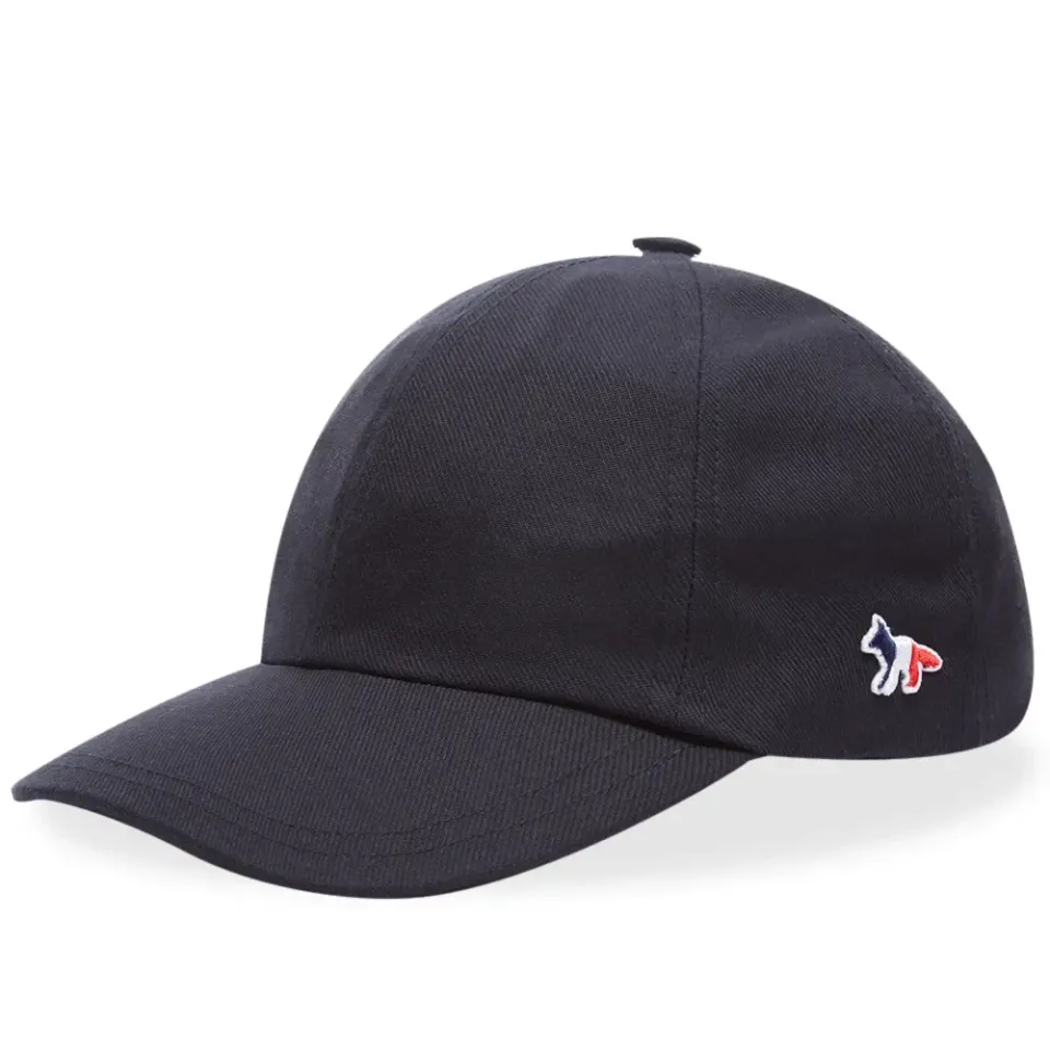 Maison Kitsuné Tricolor Fox 6P Cap