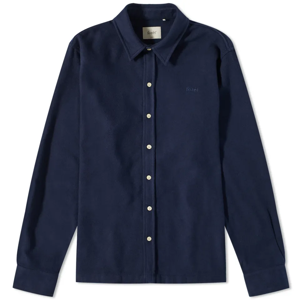 Slow Brushed Cotton Overshirt