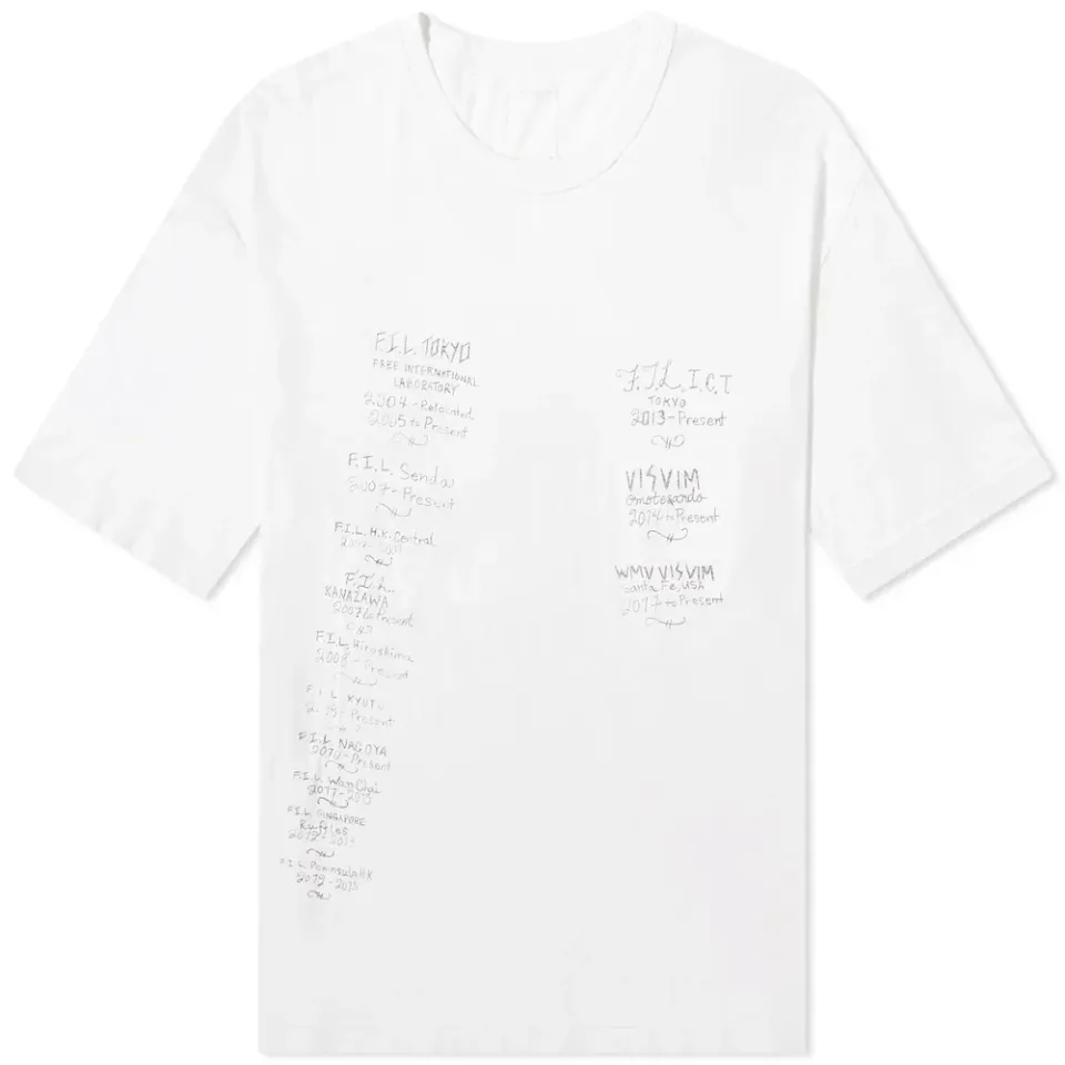 Scribble Print Jumbo T-Shirt