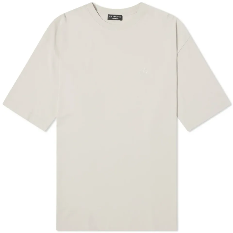 Resort Oversized Embroidered Logo T-Shirt