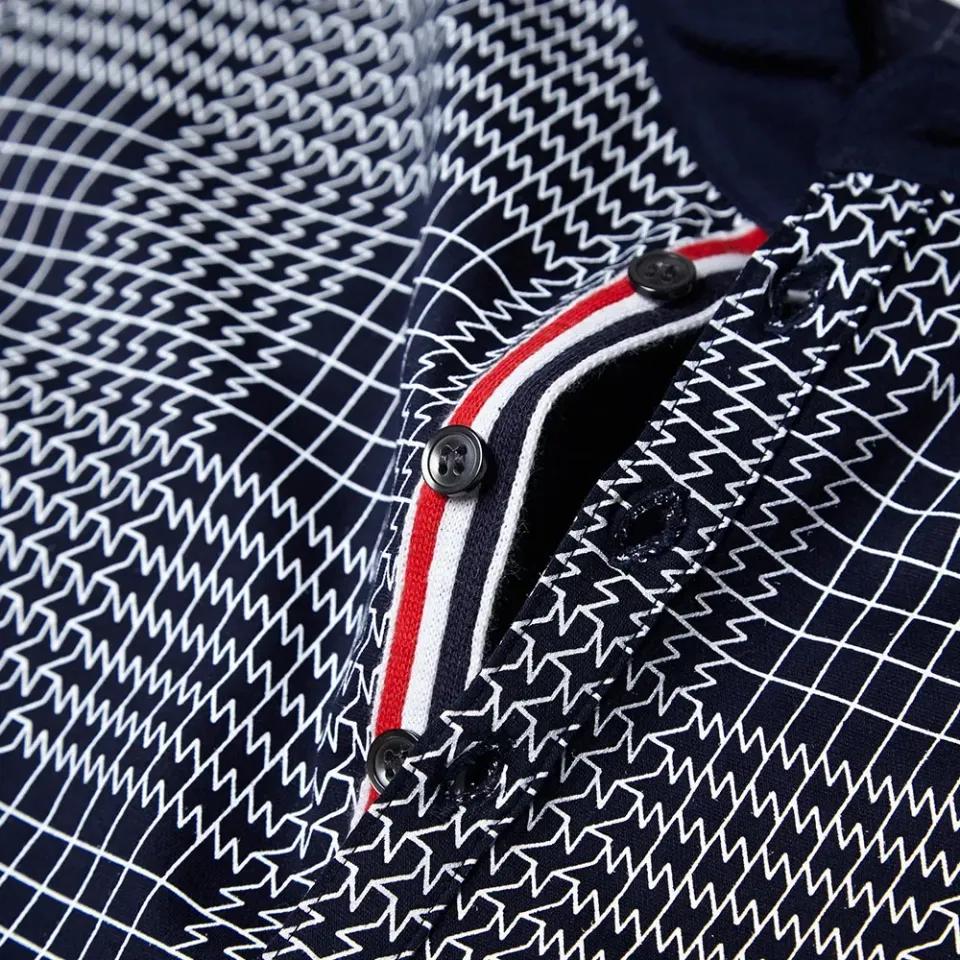 Collection Printed Pique Polo