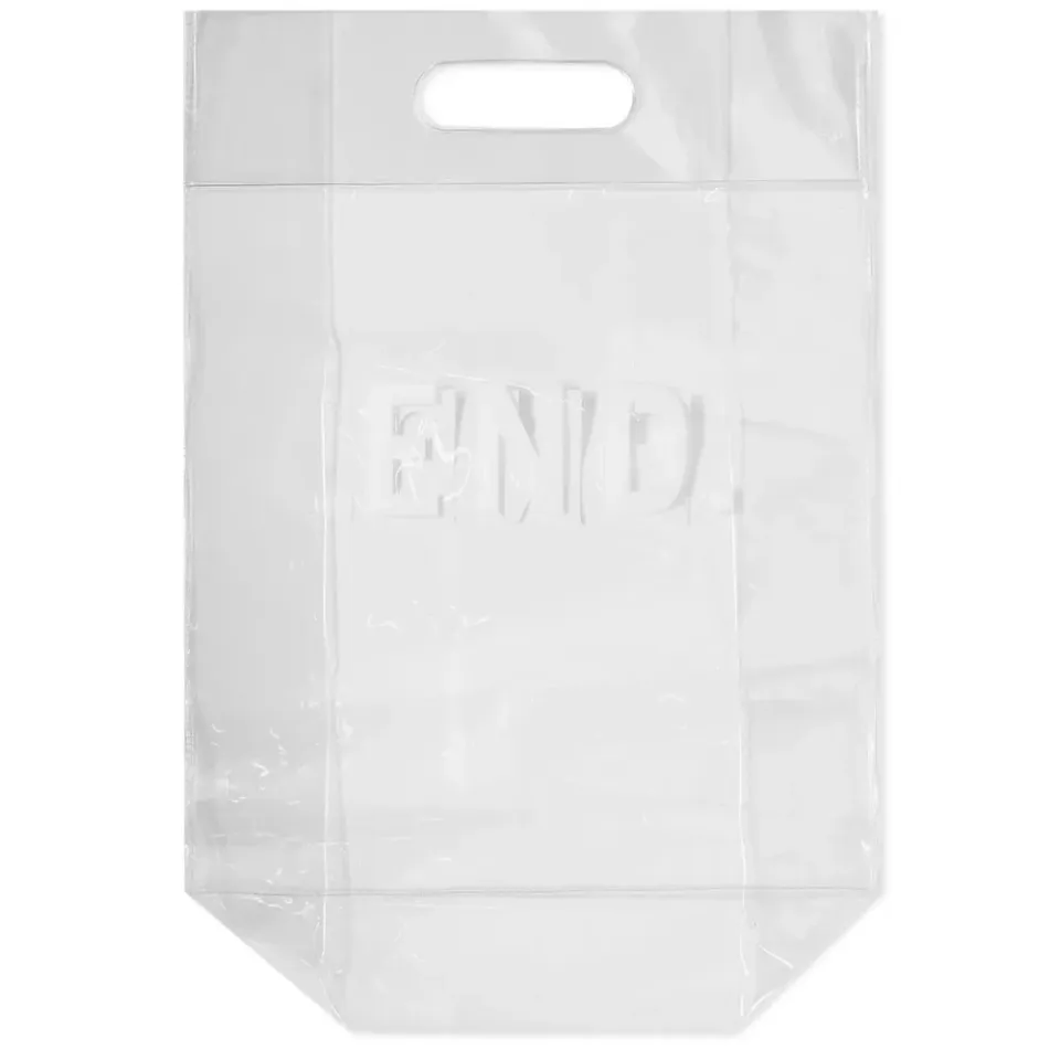 END. PVC Punched-Out Handle Bag