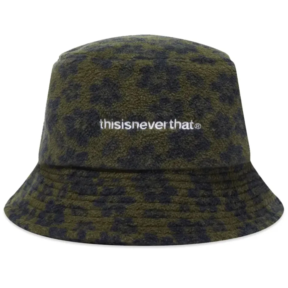 Floral Fleece Bucket Hat