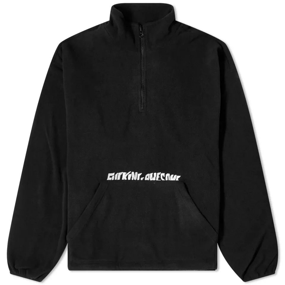 Cut Off Quarter Zip Polar Fleece