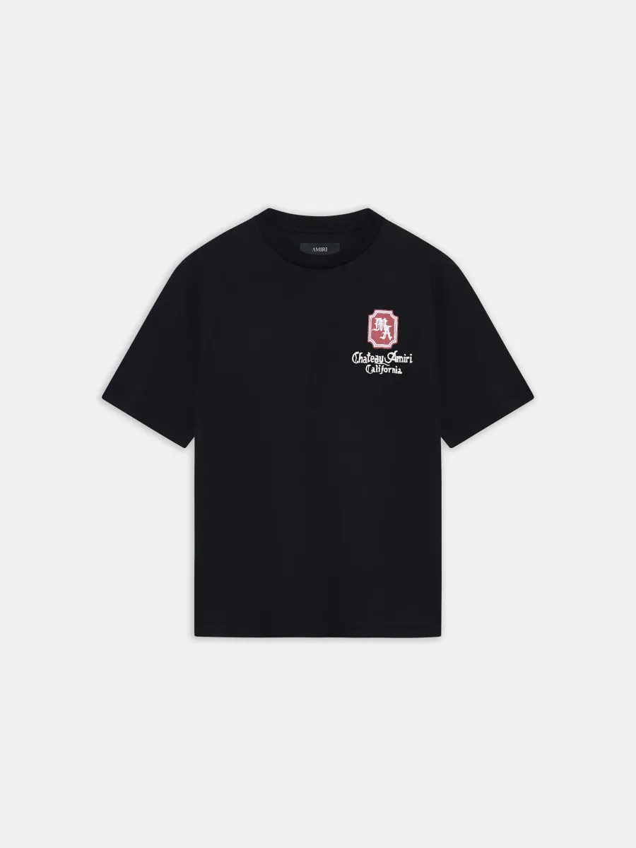 MA CHATEAU OVERSIZED TEE - Black