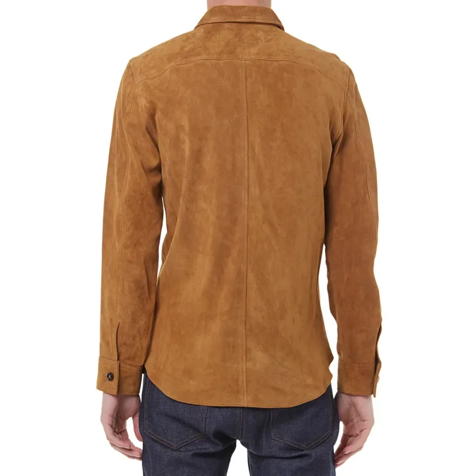 Suede Zip Shirt Jacket - END. Exclusive