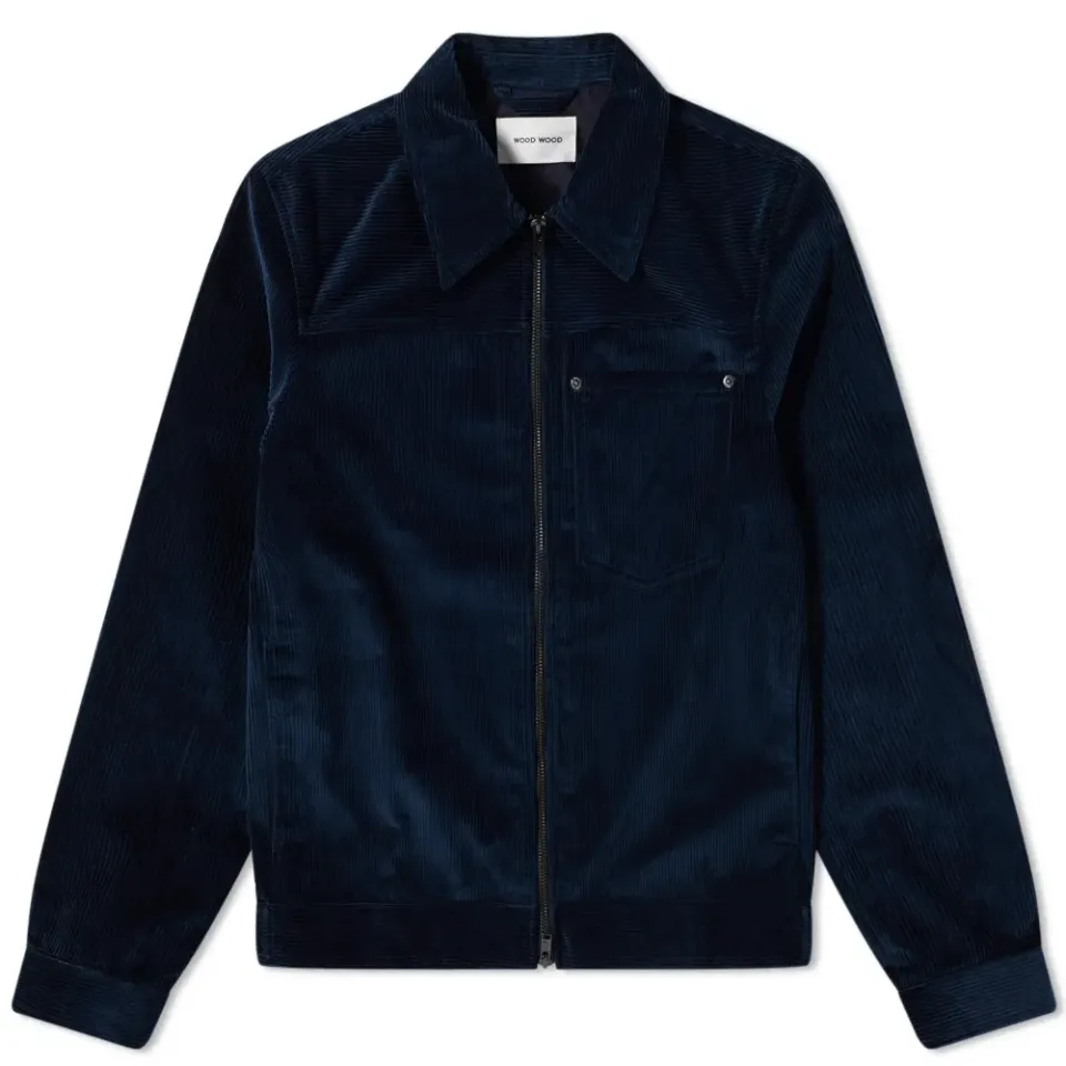 Eban Cord Zip Overshirt