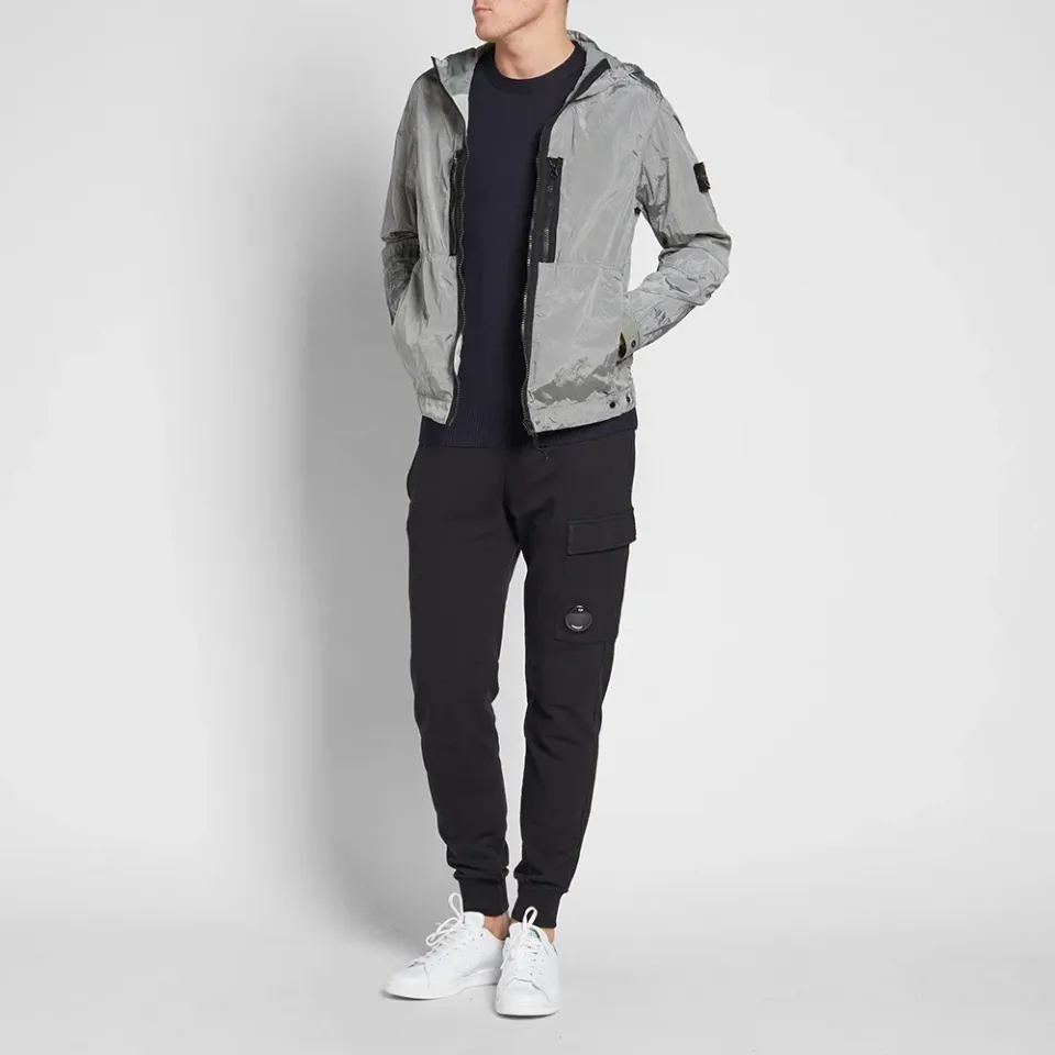 Nylon Metal Hooded Jacket