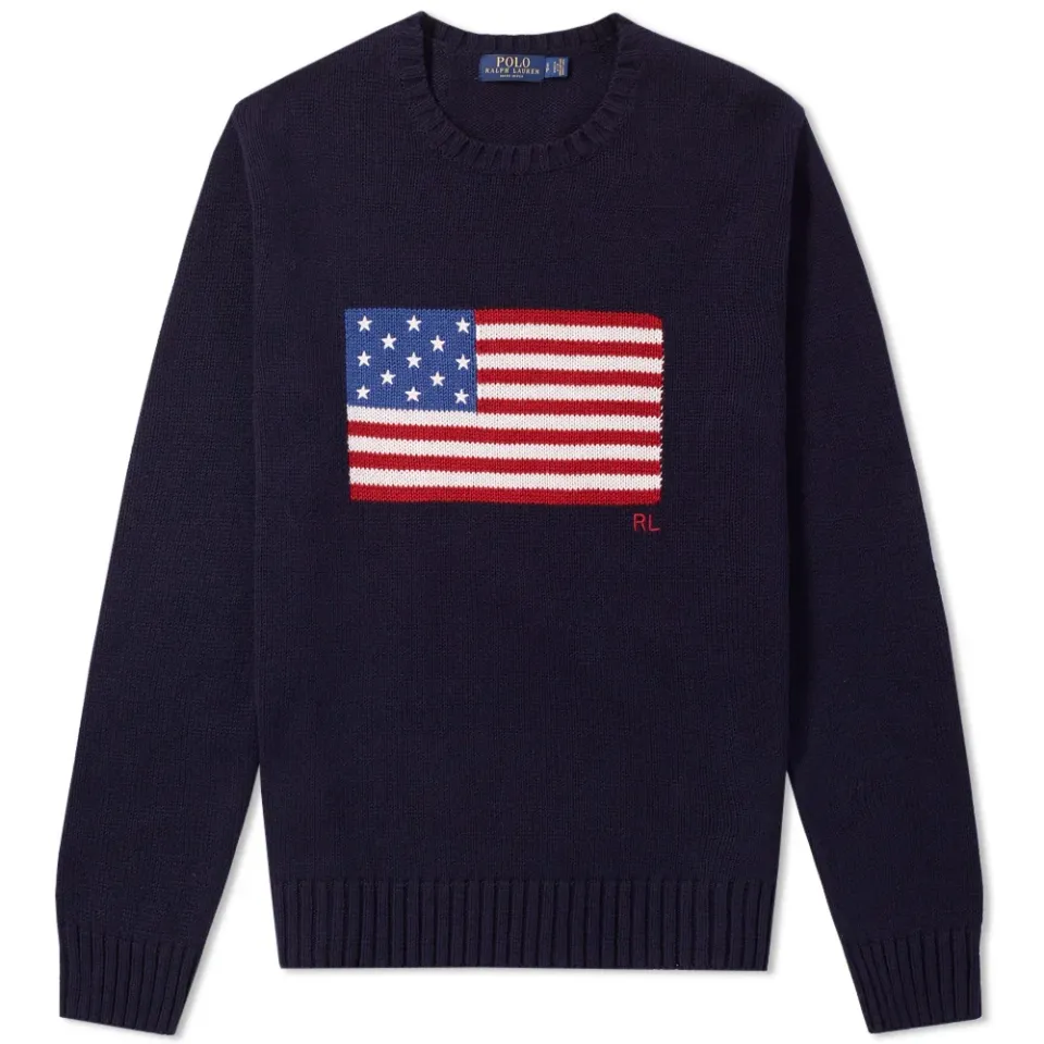 Flag Crew Knit