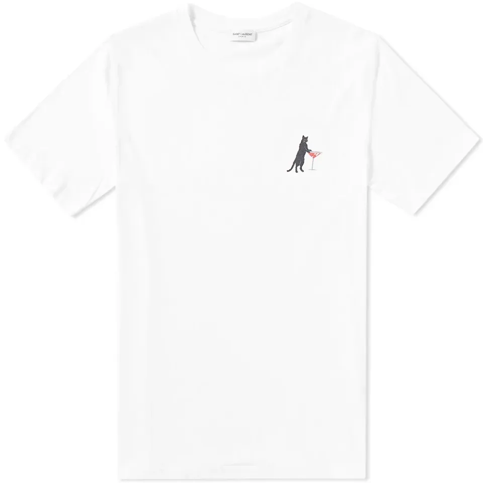Cocktail Cat Tee