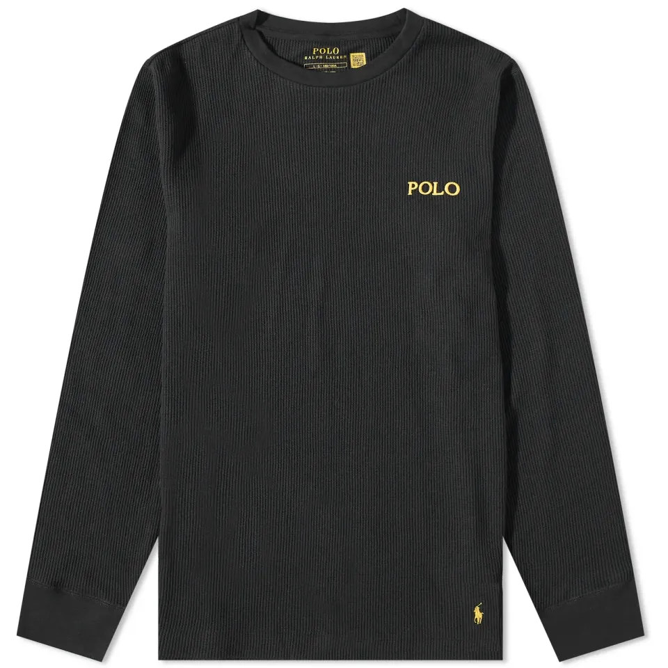 Long Sleeve Waffle Lounge T-Shirt