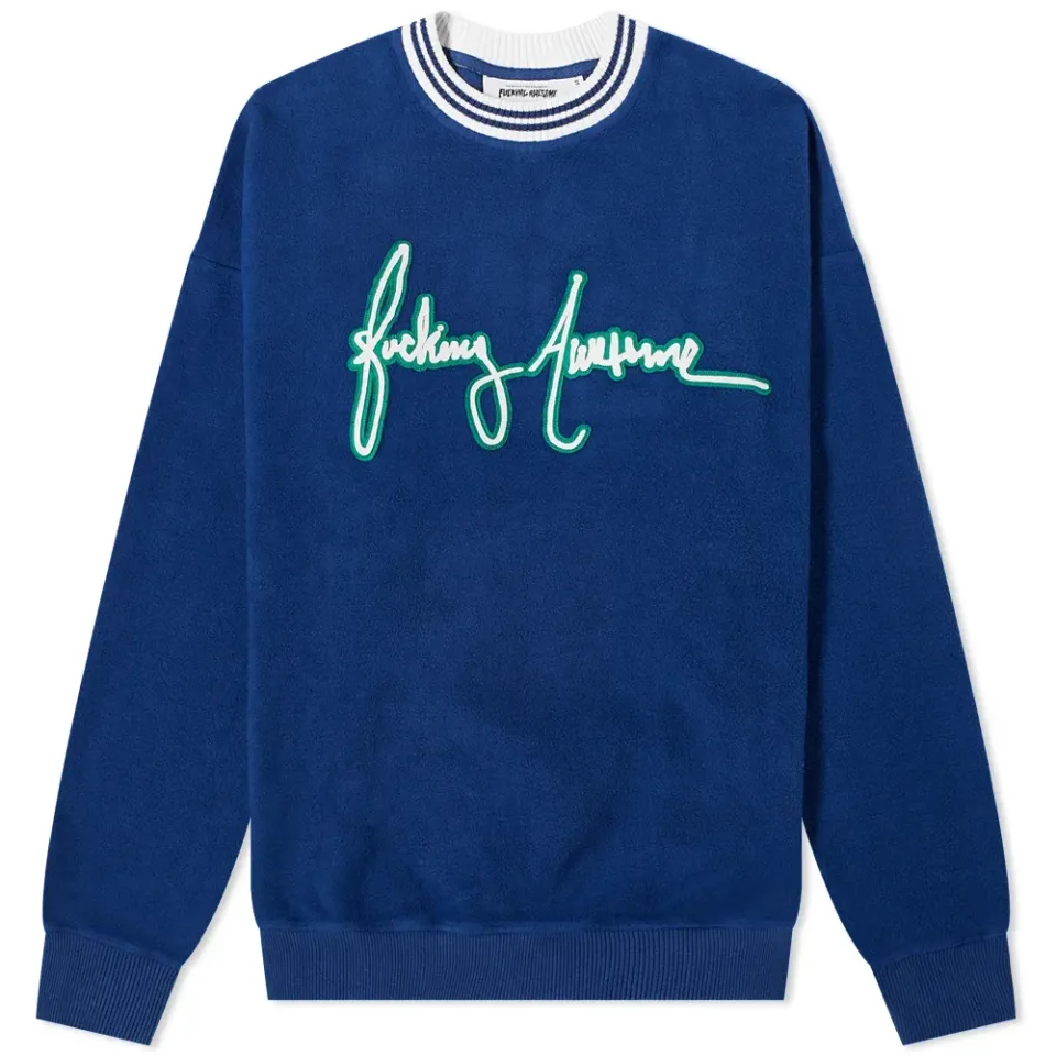 Cursive Crew Sweat