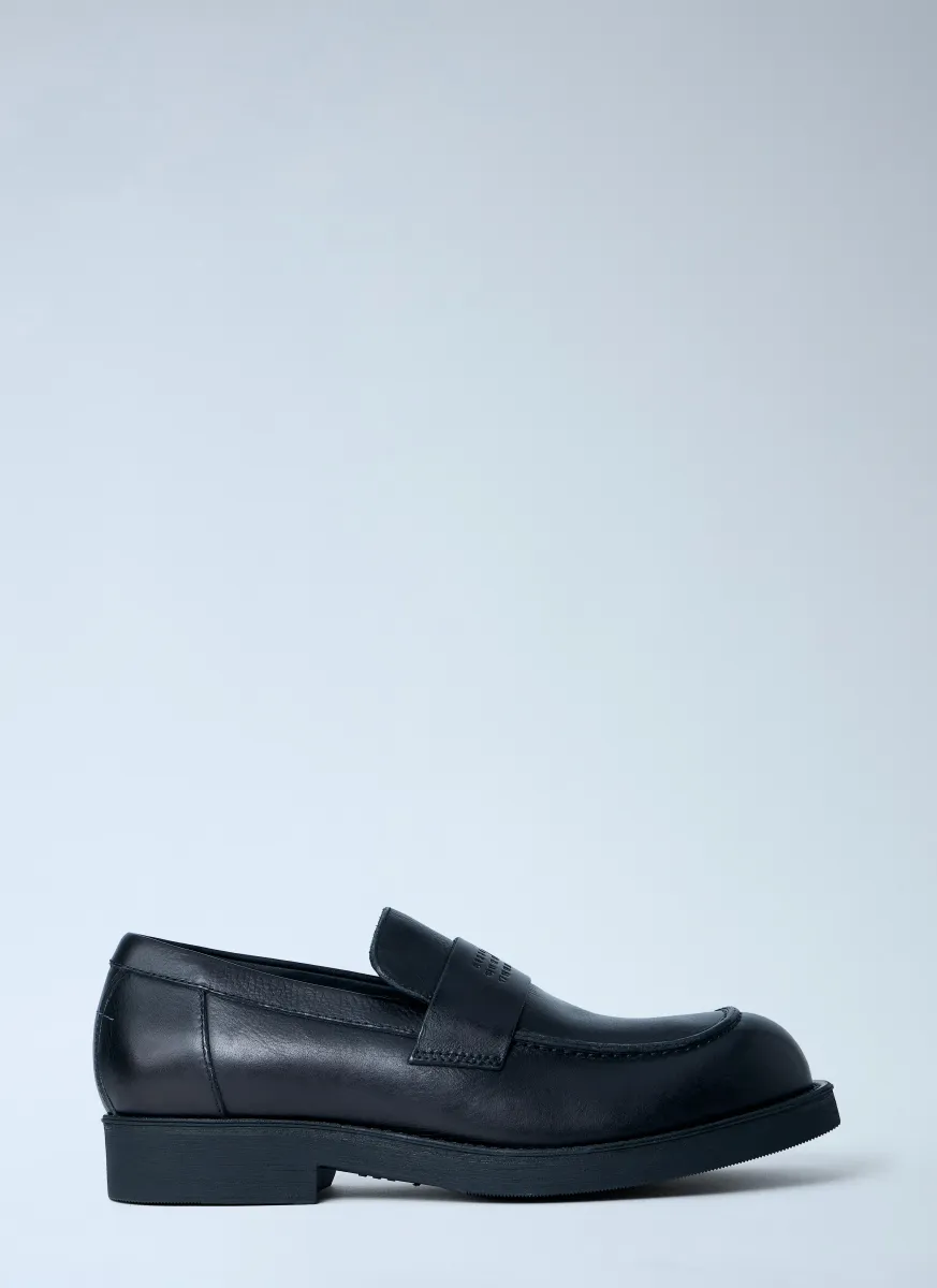 Leather Penny Loafers