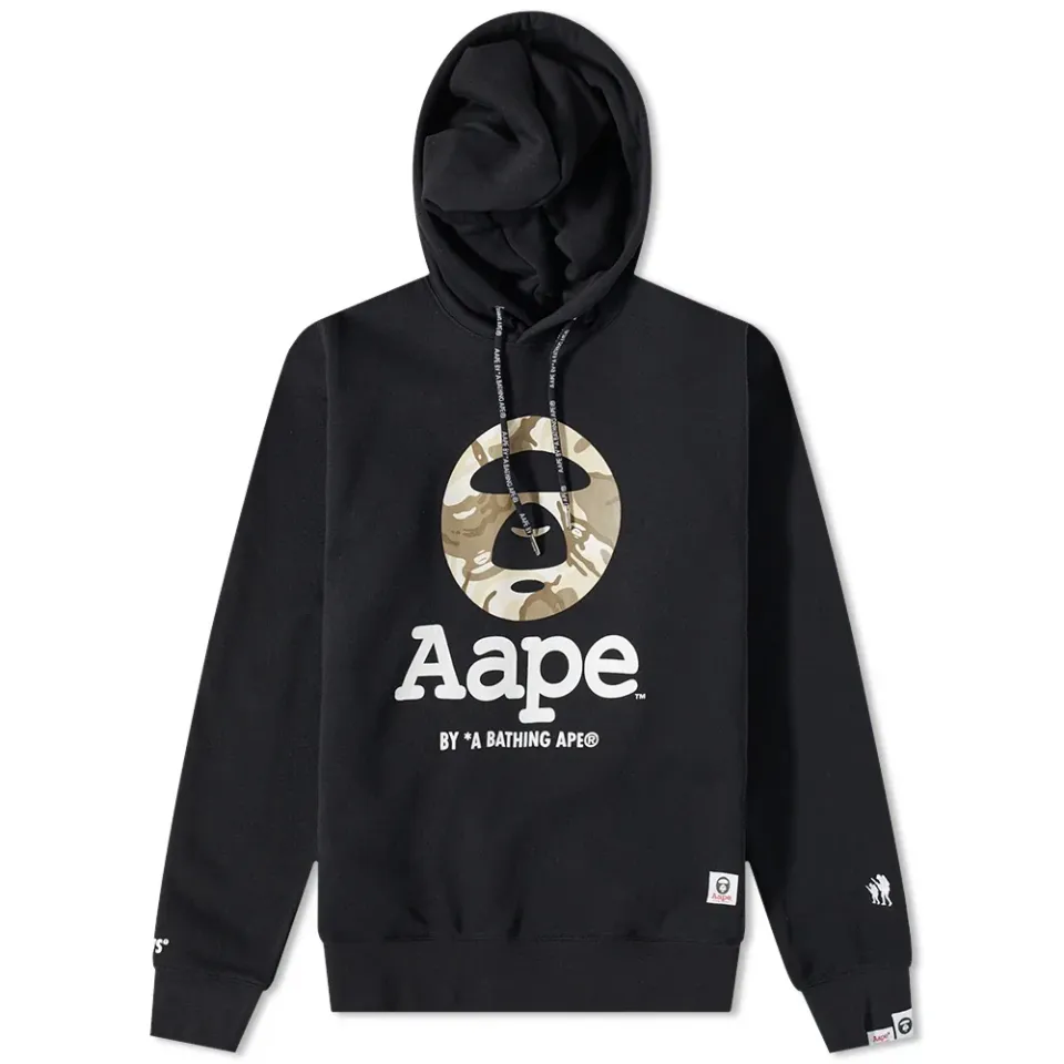 AAPE Camo Moon Face Hoodie