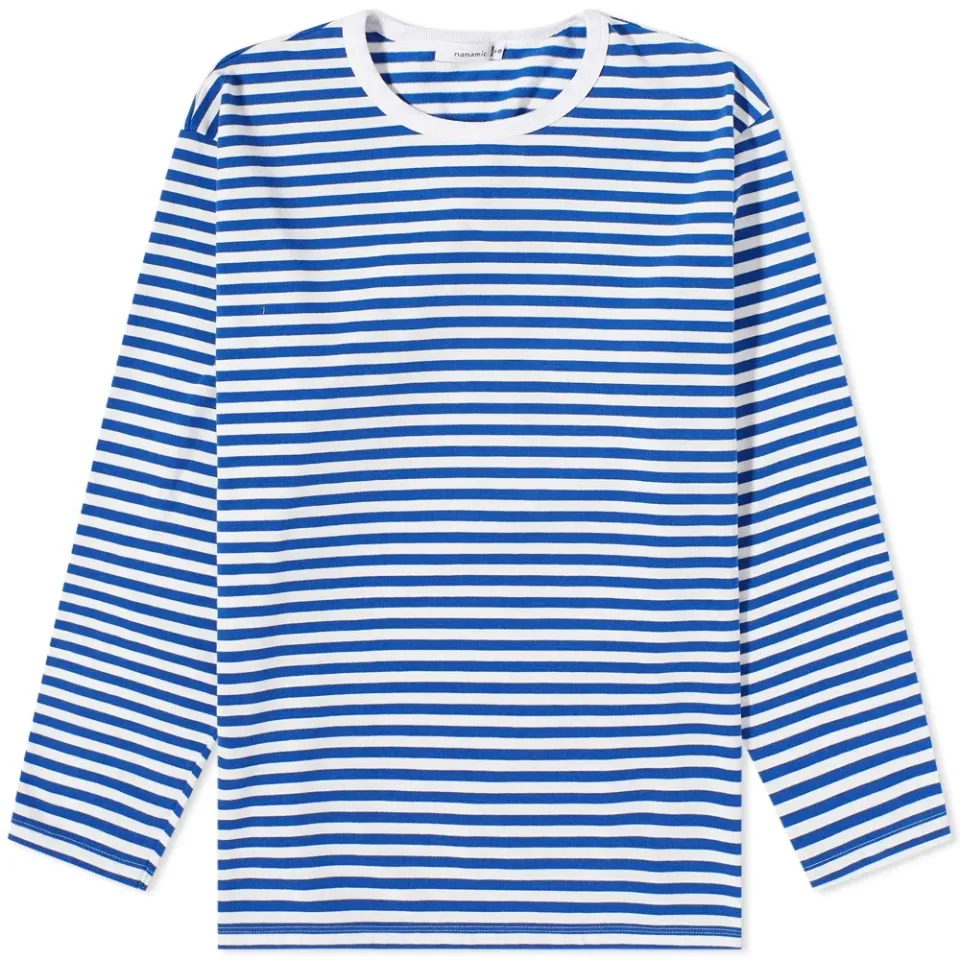 Long Sleeve Coolmax Stripe T-Shirt