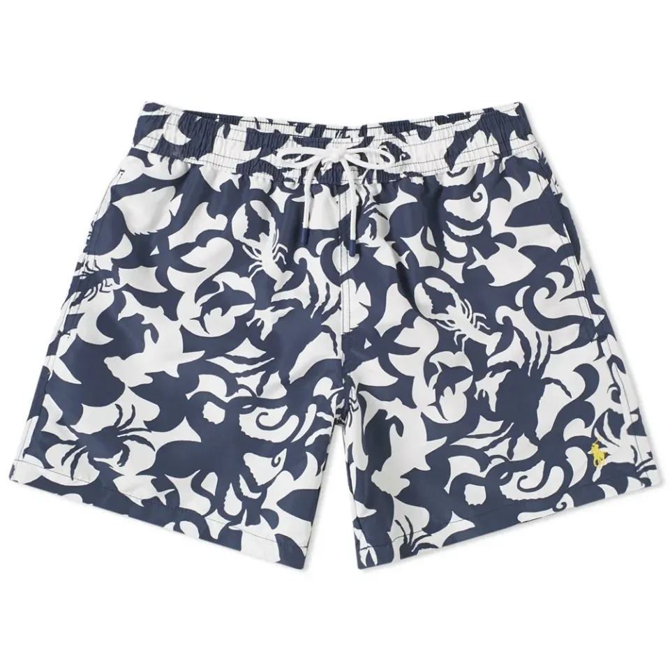 Underwater Print Swim Short