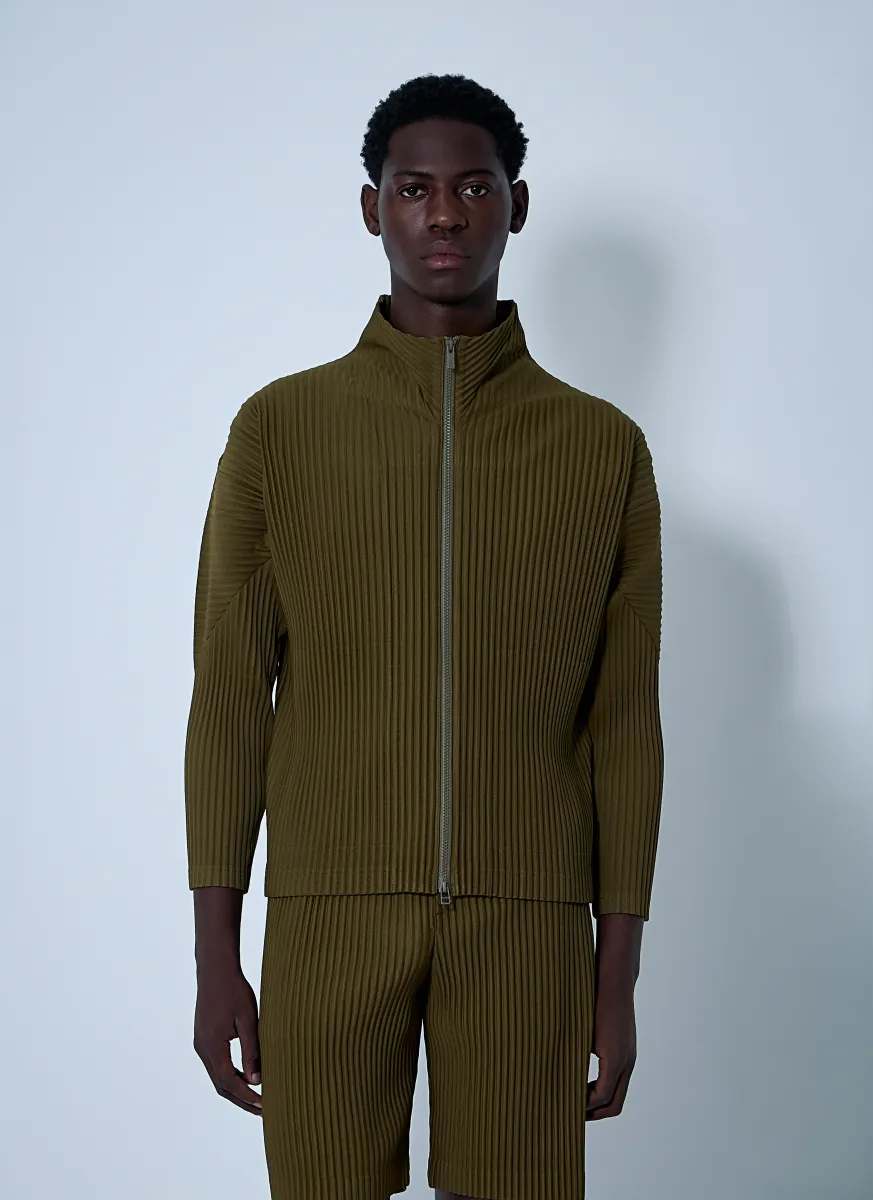 Pleated Sweatshirt