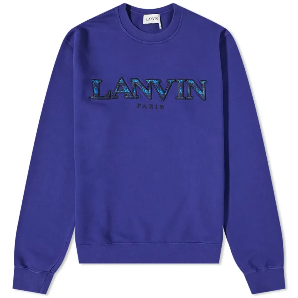 Curb Embroidered Crew Sweat
