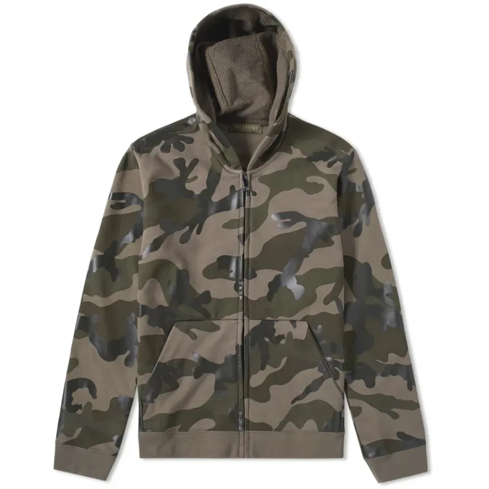 Camouflage Zip Hoody