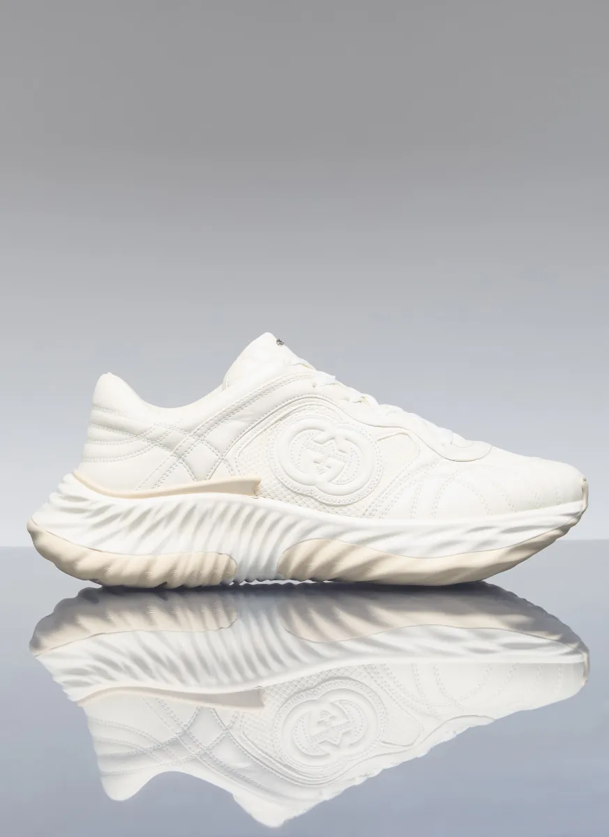 Ripple Leather Sneakers