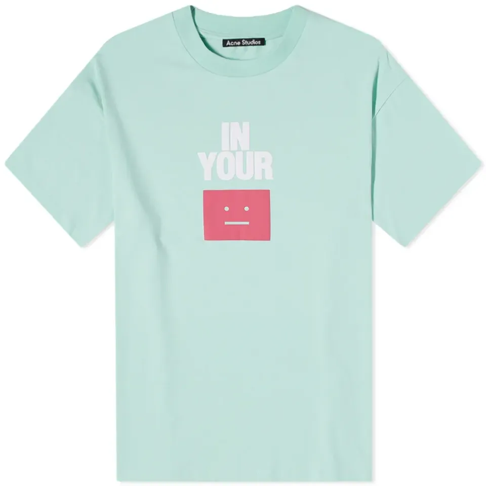 Exford Oversize Slogan Face T-Shirt