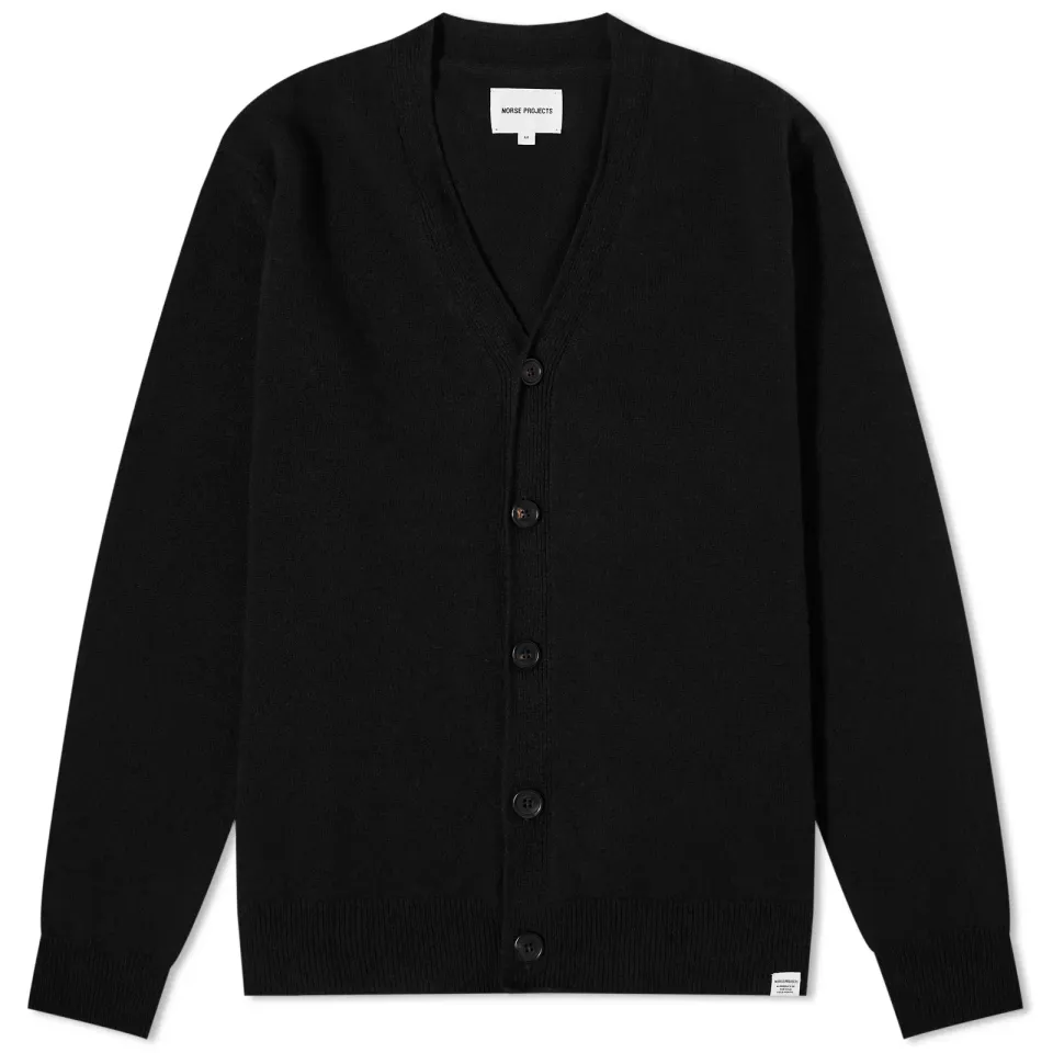 Adam Lambswool Cardigan