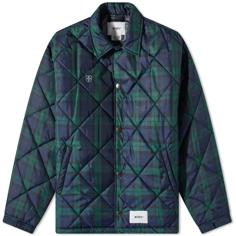 Chief 02 Check Quilted Coach Jacket