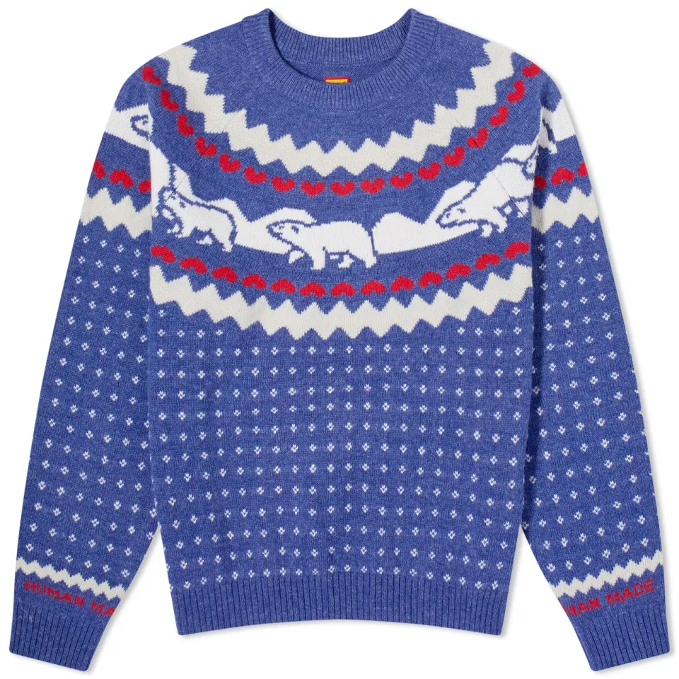 Nordic Jacquard Knit Sweater