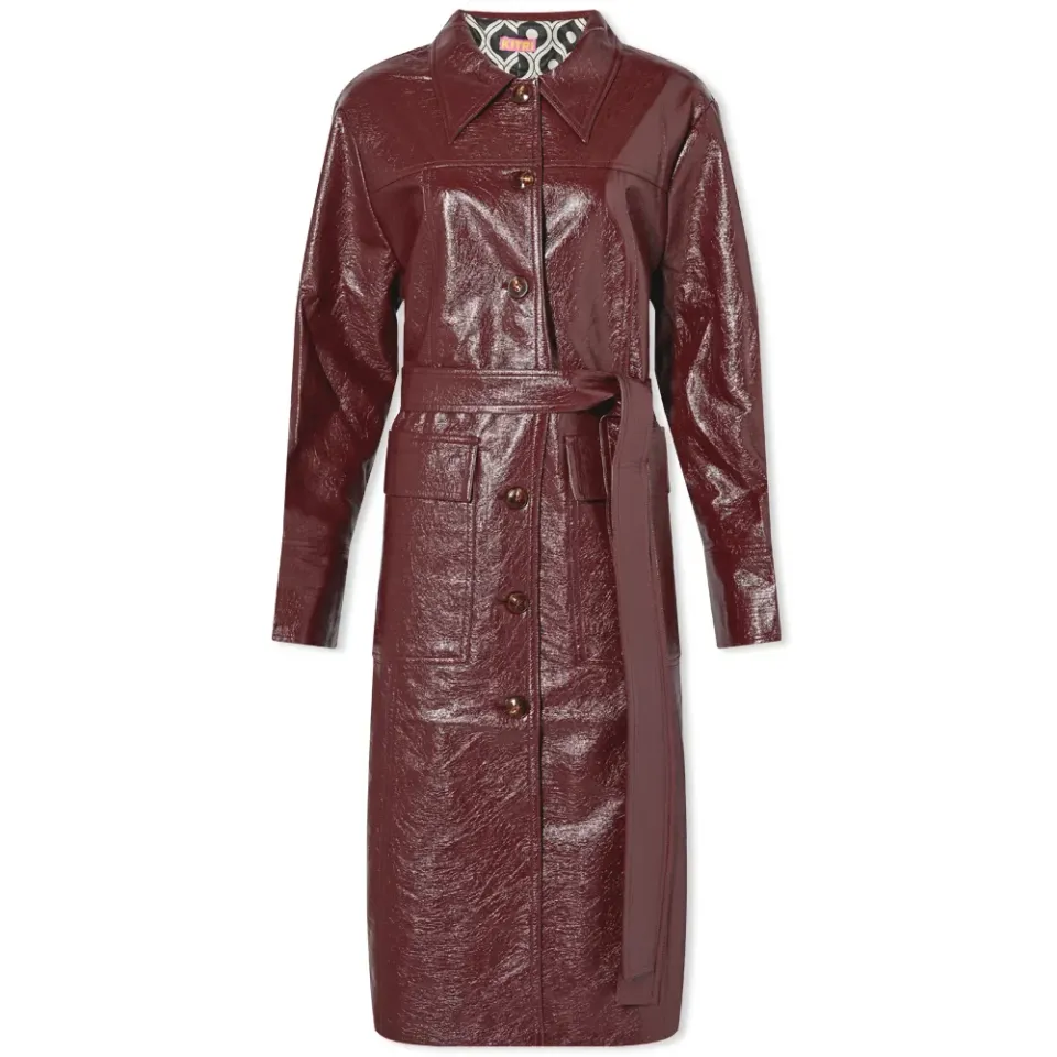 Dominique Vinyl Coat