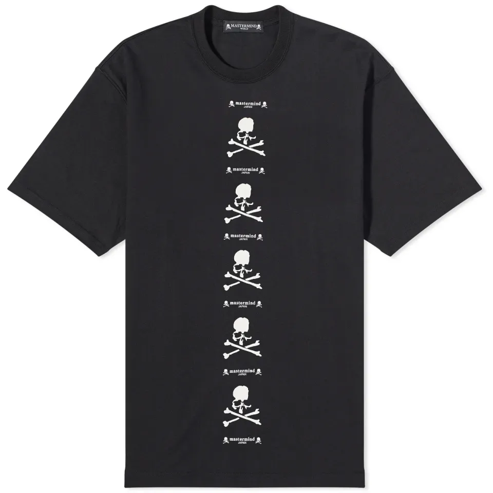 Vertical Repeat Logo T-Shirt