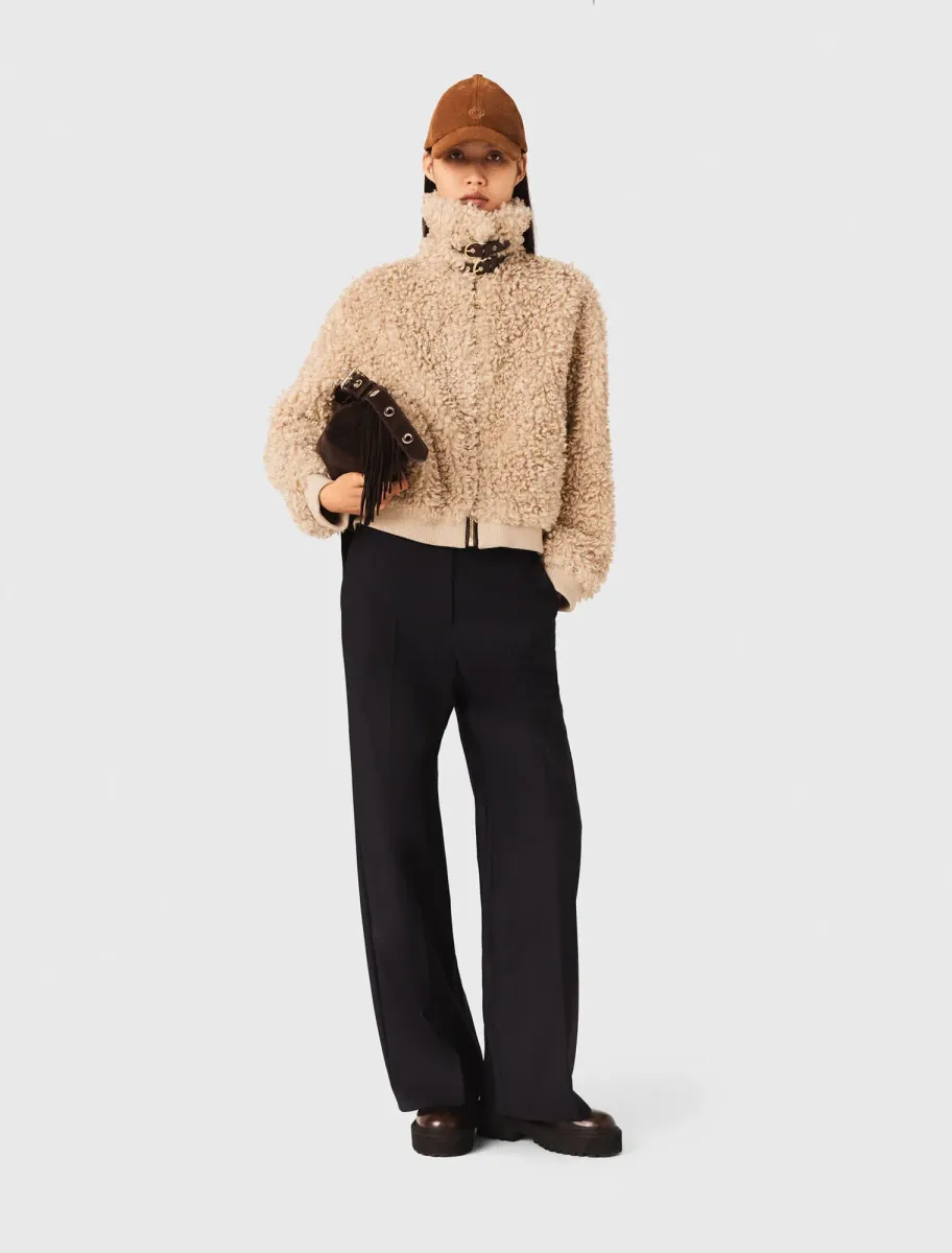Short bouclé jacket