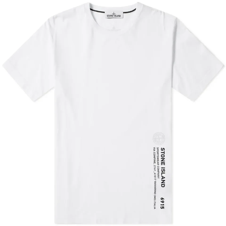 Reflective Compass Print Tee