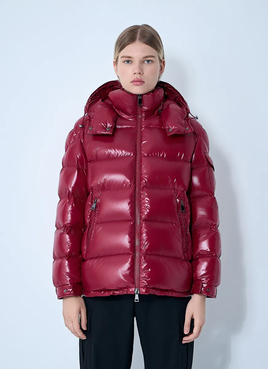 Maire Hooded Short Down Jacket