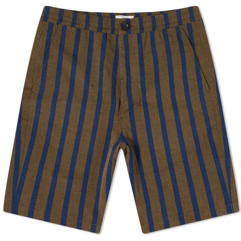 Drawstring Stripe Shorts