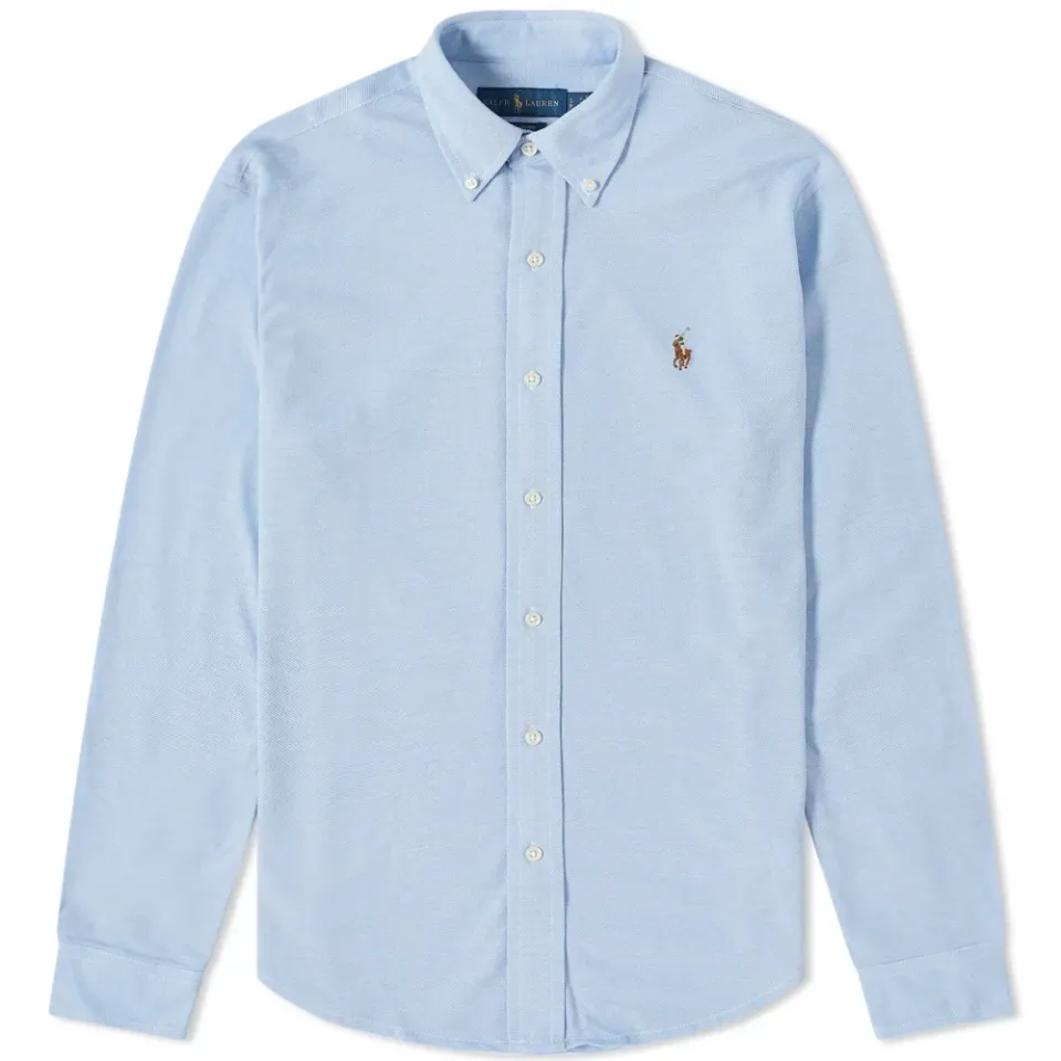 Button Down Oxford Pique Shirt
