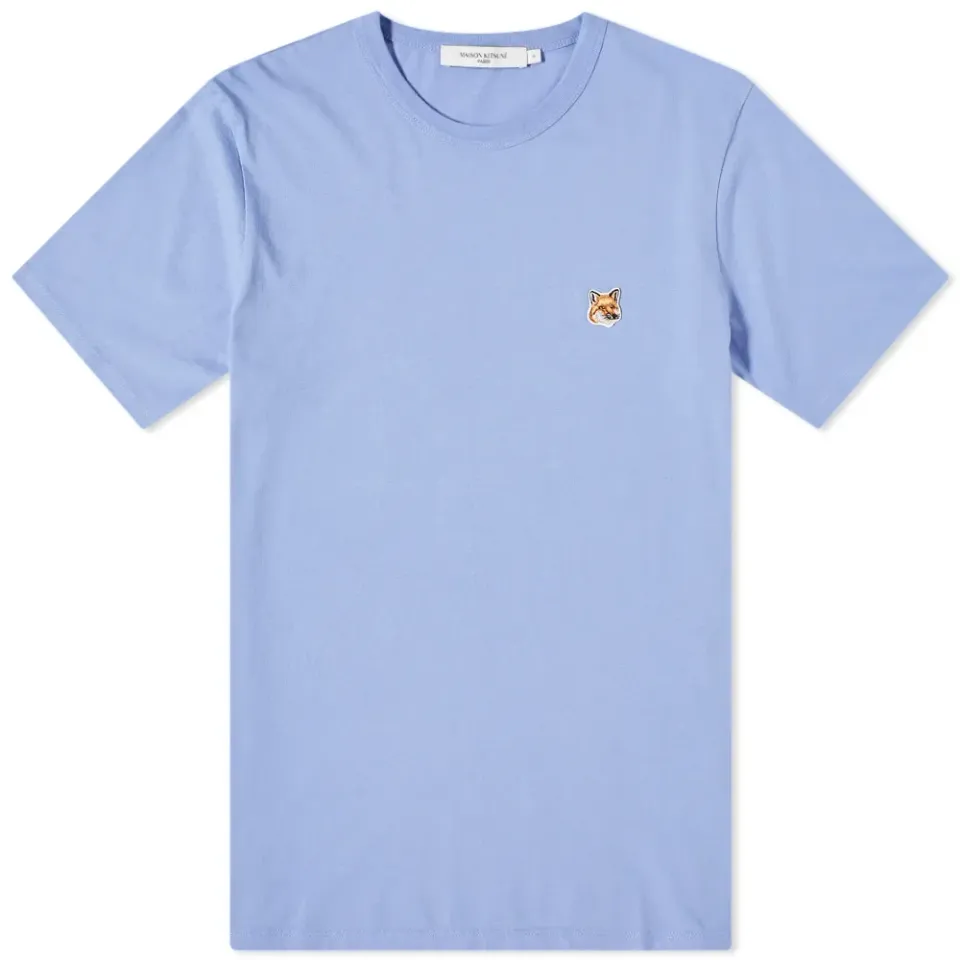 Maison Kitsuné Fox Head Patch Classic T-Shirt