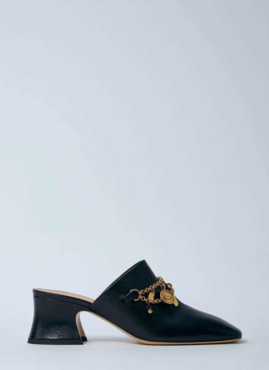 Charm Heeled Mules